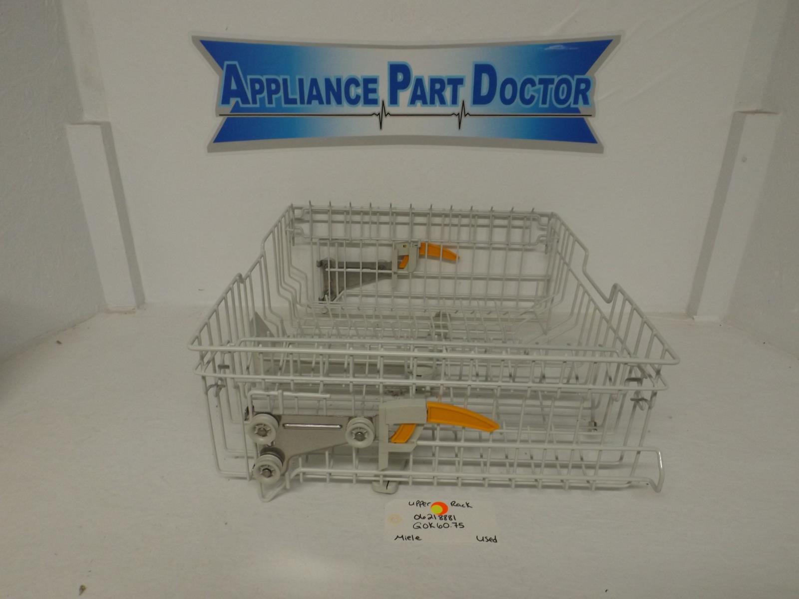 Miele Dishwasher 06218881 G0k60.75 Upper Rack Used Miele Dishwasher 06218881 G0k60.75 Upper Rack Used